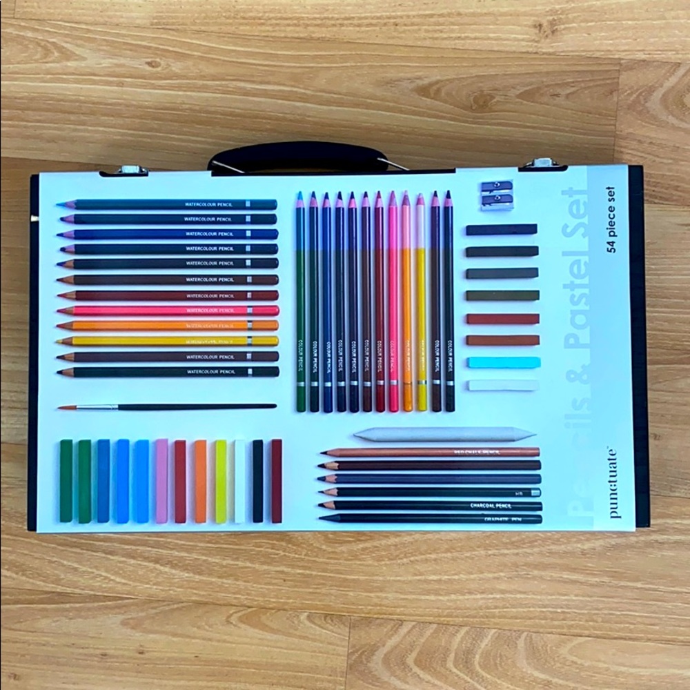 Punctuate Pencils & Pastel Set
